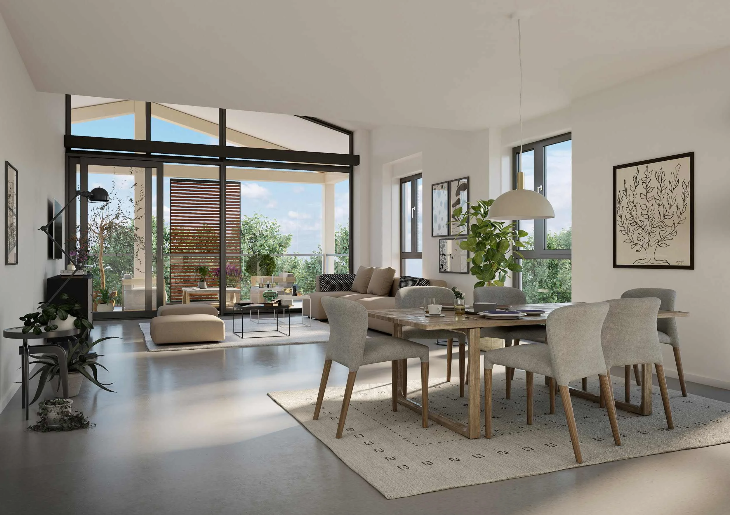 De Meent I, Visual interieur